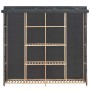 Armario de tela gris 173x40x170 cm de vidaXL, Armarios roperos - Ref: Foro24-248199, Precio: 391,71 €, Descuento: %