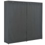Armario de tela gris 173x40x170 cm de vidaXL, Armarios roperos - Ref: Foro24-248199, Precio: 391,71 €, Descuento: %