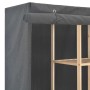 Armario de tela gris 173x40x170 cm de vidaXL, Armarios roperos - Ref: Foro24-248199, Precio: 391,71 €, Descuento: %