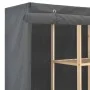 Armario de tela gris 173x40x170 cm de vidaXL, Armarios roperos - Ref: Foro24-248199, Precio: 401,70 €, Descuento: %
