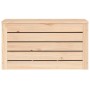 Caja de almacenaje madera maciza de pino 59,5x36,5x33 cm de vidaXL, Armarios y almacenamiento - Ref: Foro24-823614, Precio: 5...
