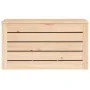 Caja de almacenaje madera maciza de pino 59,5x36,5x33 cm de vidaXL, Armarios y almacenamiento - Ref: Foro24-823614, Precio: 5...