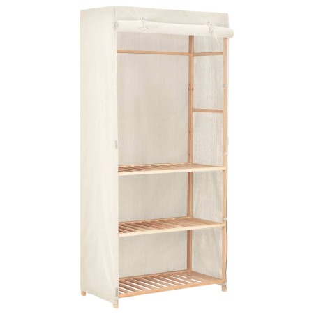 Armario de ropa de 3 niveles 79x40x170 cm de vidaXL, Armarios roperos - Ref: Foro24-247107, Precio: 97,70 €, Descuento: %