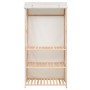 Armario de ropa de 3 niveles 79x40x170 cm de vidaXL, Armarios roperos - Ref: Foro24-247107, Precio: 97,70 €, Descuento: %