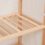 Armario de ropa de 3 niveles 79x40x170 cm de vidaXL, Armarios roperos - Ref: Foro24-247107, Precio: 97,70 €, Descuento: %