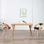Sillas de comedor 2 uds madera curvada y cuero sintético negro de vidaXL, Sillas de comedor - Ref: Foro24-283105, Precio: 264...