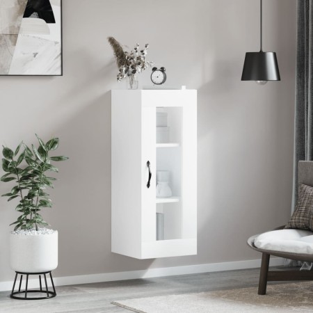 Armario de pared blanco 34,5x34x90 cm de vidaXL, Aparadores - Ref: Foro24-835002, Precio: 52,61 €, Descuento: %