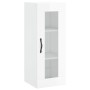 Armario de pared blanco brillante 34,5x34x90 cm de vidaXL, Aparadores - Ref: Foro24-835004, Precio: 57,93 €, Descuento: %