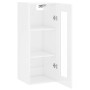 Armario de pared blanco brillante 34,5x34x90 cm de vidaXL, Aparadores - Ref: Foro24-835004, Precio: 57,93 €, Descuento: %