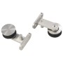 Kit de herrajes para puerta corredera 183 cm acero plateado de vidaXL, Puertas - Ref: Foro24-142825, Precio: 105,05 €, Descue...
