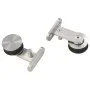 Schiebetürbeschlag-Set 183 cm silberfarbenes Stahl von vidaXL, Türen - Ref: Foro24-142825, Preis: 103,31 €, Rabatt: %