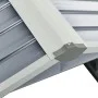 Cobertizo para cortacésped acero galvanizado gris 92x97x63 cm de vidaXL, Cobertizos - Ref: Foro24-150908, Precio: 69,43 €, De...