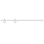 Hardware kit for white steel sliding doors 200 cm by vidaXL, doorframes - Ref: Foro24-151704, Price: 74,16 €, Discount: %