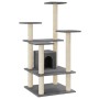 Rascador para gatos con postes de sisal gris oscuro 110 cm de vidaXL, Mobiliario para gatos - Ref: Foro24-171481, Precio: 54,...