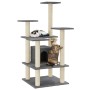 Rascador para gatos con postes de sisal gris oscuro 110 cm de vidaXL, Mobiliario para gatos - Ref: Foro24-171481, Precio: 54,...