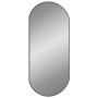 Espejo de pared ovalado negro 80x35 cm de vidaXL, Espejos - Ref: Foro24-348206, Precio: 42,45 €, Descuento: %
