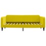 Sofá cama nido terciopelo amarillo 90x200 cm de vidaXL, Camas y somieres - Ref: Foro24-3197068, Precio: 256,24 €, Descuento: %