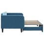 Sofá cama nido terciopelo azul 90x200 cm de vidaXL, Camas y somieres - Ref: Foro24-3197062, Precio: 247,86 €, Descuento: %