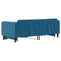 Sofá cama nido terciopelo azul 90x200 cm de vidaXL, Camas y somieres - Ref: Foro24-3197062, Precio: 247,86 €, Descuento: %