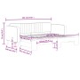 Sofá cama nido terciopelo azul 90x200 cm de vidaXL, Camas y somieres - Ref: Foro24-3197062, Precio: 247,86 €, Descuento: %