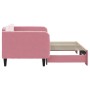 Sofá cama nido terciopelo rosa 90x200 cm de vidaXL, Camas y somieres - Ref: Foro24-3197066, Precio: 261,92 €, Descuento: %