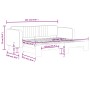 Sofá cama nido terciopelo rosa 90x200 cm de vidaXL, Camas y somieres - Ref: Foro24-3197066, Precio: 261,92 €, Descuento: %