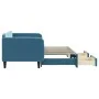 Sofá cama nido con cajones terciopelo azul 90x200 cm de vidaXL, Camas y somieres - Ref: Foro24-3197110, Precio: 289,38 €, Des...