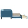 Sofá cama nido con cajones terciopelo azul 90x200 cm de vidaXL, Camas y somieres - Ref: Foro24-3197110, Precio: 287,56 €, Des...