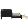 Sofá cama nido con cajones terciopelo negro 90x200 cm de vidaXL, Camas y somieres - Ref: Foro24-3197115, Precio: 292,01 €, De...