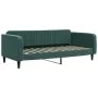 Sofá cama nido con cajones terciopelo verde oscuro 90x200 cm de vidaXL, Camas y somieres - Ref: Foro24-3197137, Precio: 476,9...