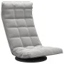 Light Gray Velvet Swivel Floor Chair by vidaXL, Floor chairs - Ref: Foro24-336564, Price: 97,70 €, Discount: %
