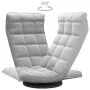 Light Gray Velvet Swivel Floor Chair by vidaXL, Floor chairs - Ref: Foro24-336564, Price: 97,70 €, Discount: %