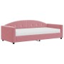 Sofá cama con colchón terciopelo rosa 90x200 cm de vidaXL, Camas y somieres - Ref: Foro24-3197280, Precio: 313,21 €, Descuent...