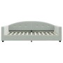 Sofá cama con colchón terciopelo gris claro 100x200 cm de vidaXL, Camas y somieres - Ref: Foro24-3197284, Precio: 342,08 €, D...