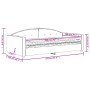 Sofá cama con colchón terciopelo gris claro 100x200 cm de vidaXL, Camas y somieres - Ref: Foro24-3197284, Precio: 342,08 €, D...