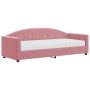 Sofá cama con colchón terciopelo rosa 80x200 cm de vidaXL, Camas y somieres - Ref: Foro24-3197273, Precio: 314,55 €, Descuent...