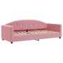 Sofá cama con colchón terciopelo rosa 80x200 cm de vidaXL, Camas y somieres - Ref: Foro24-3197273, Precio: 314,55 €, Descuent...