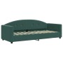 Sofá cama con colchón terciopelo verde oscuro 80x200 cm de vidaXL, Camas y somieres - Ref: Foro24-3197272, Precio: 314,56 €, ...