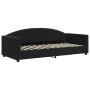 Sofá cama con colchón terciopelo negro 90x200 cm de vidaXL, Camas y somieres - Ref: Foro24-3197281, Precio: 299,11 €, Descuen...