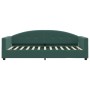 Sofá cama con colchón terciopelo verde oscuro 90x200 cm de vidaXL, Camas y somieres - Ref: Foro24-3197279, Precio: 312,63 €, ...