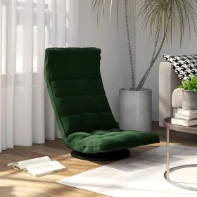 Dark Green Velvet Swivel Floor Chair by vidaXL, Floor chairs - Ref: Foro24-336566, Price: 121,63 €, Discount: %