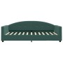 Sofá cama con colchón terciopelo verde oscuro 100x200 cm de vidaXL, Camas y somieres - Ref: Foro24-3197286, Precio: 341,83 €,...