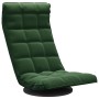 Silla de suelo giratoria de terciopelo verde oscuro de vidaXL, Sillas de suelo - Ref: Foro24-336566, Precio: 123,75 €, Descue...