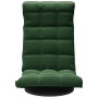 Silla de suelo giratoria de terciopelo verde oscuro de vidaXL, Sillas de suelo - Ref: Foro24-336566, Precio: 123,75 €, Descue...
