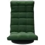Silla de suelo giratoria de terciopelo verde oscuro de vidaXL, Sillas de suelo - Ref: Foro24-336566, Precio: 121,63 €, Descue...