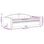 Sofá cama con colchón terciopelo negro 100x200 cm de vidaXL, Camas y somieres - Ref: Foro24-3197288, Precio: 340,07 €, Descue...