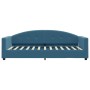 Sofá cama con colchón terciopelo azul 90x200 cm de vidaXL, Camas y somieres - Ref: Foro24-3197276, Precio: 313,74 €, Descuent...