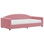 Sofá cama con colchón terciopelo rosa 100x200 cm de vidaXL, Camas y somieres - Ref: Foro24-3197287, Precio: 342,12 €, Descuen...