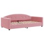 Sofá cama con colchón terciopelo rosa 100x200 cm de vidaXL, Camas y somieres - Ref: Foro24-3197287, Precio: 342,12 €, Descuen...