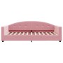 Sofá cama con colchón terciopelo rosa 100x200 cm de vidaXL, Camas y somieres - Ref: Foro24-3197287, Precio: 342,12 €, Descuen...